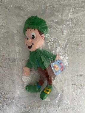 Lucky The Leprechaun Plush, General Mills Breakfast Pals 1998 NIP